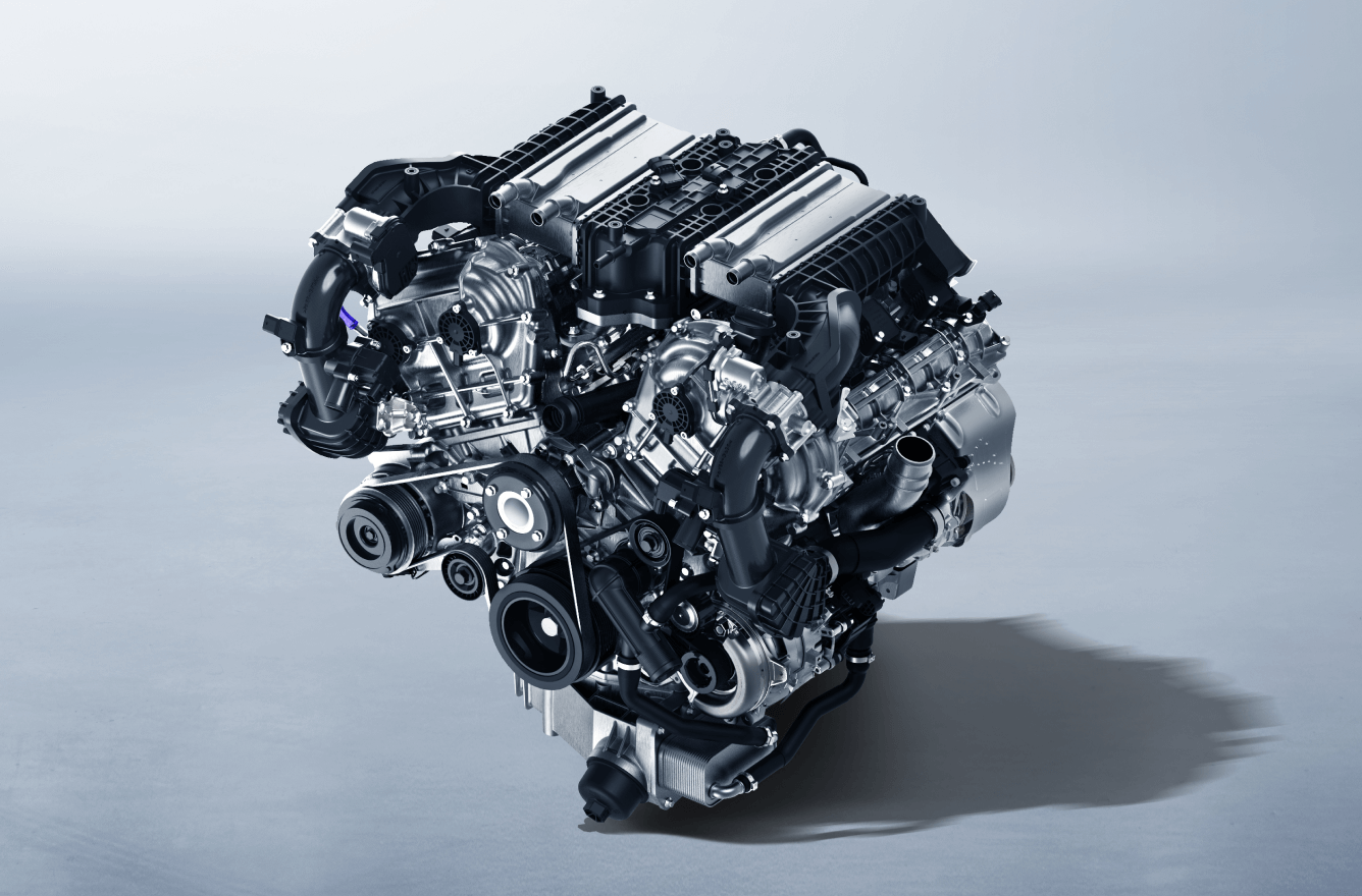 Двигатель Biturbo V6